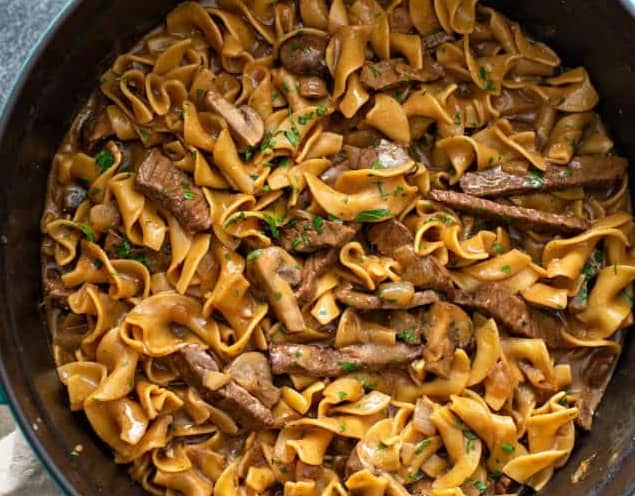 dutch oven strogonoff