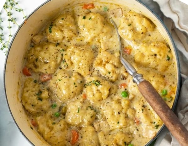 dutch oven chicken and dumplings