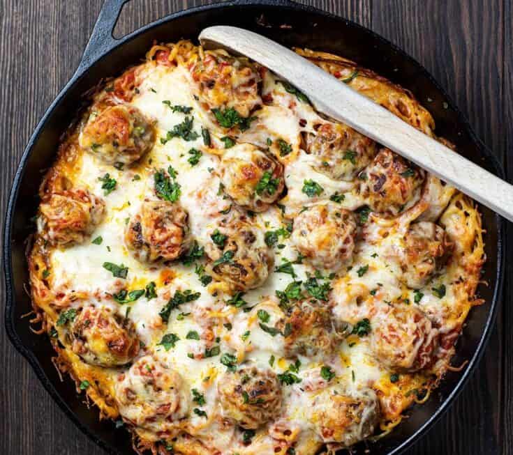 dutch oven spaghetti meatball