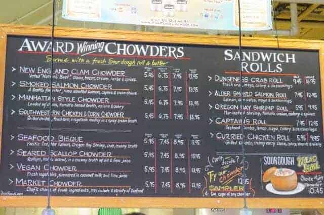 pike place chowder restaurant