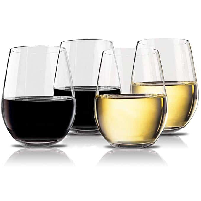 wine glasses for camper van