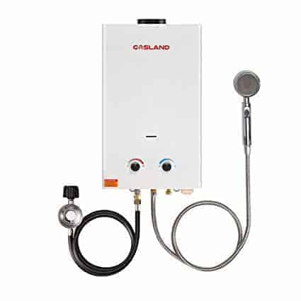 on demand propane hot water