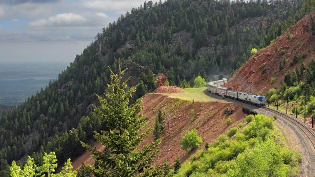 CALIFORNIA ZEPHYR amtrak train