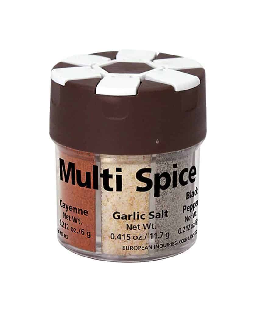 assorted spices for camping