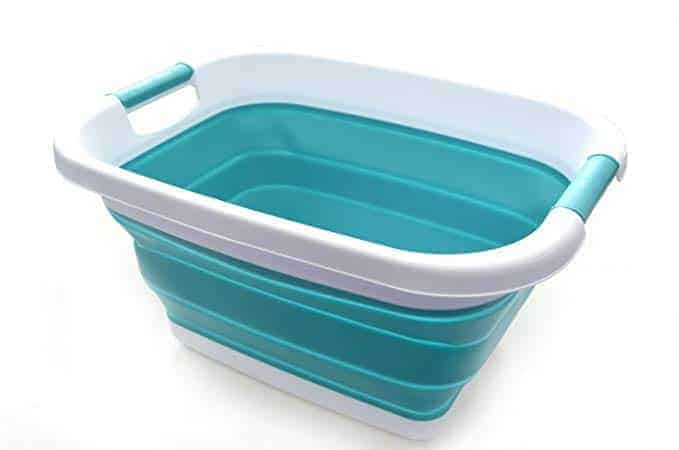 camper laundry bin