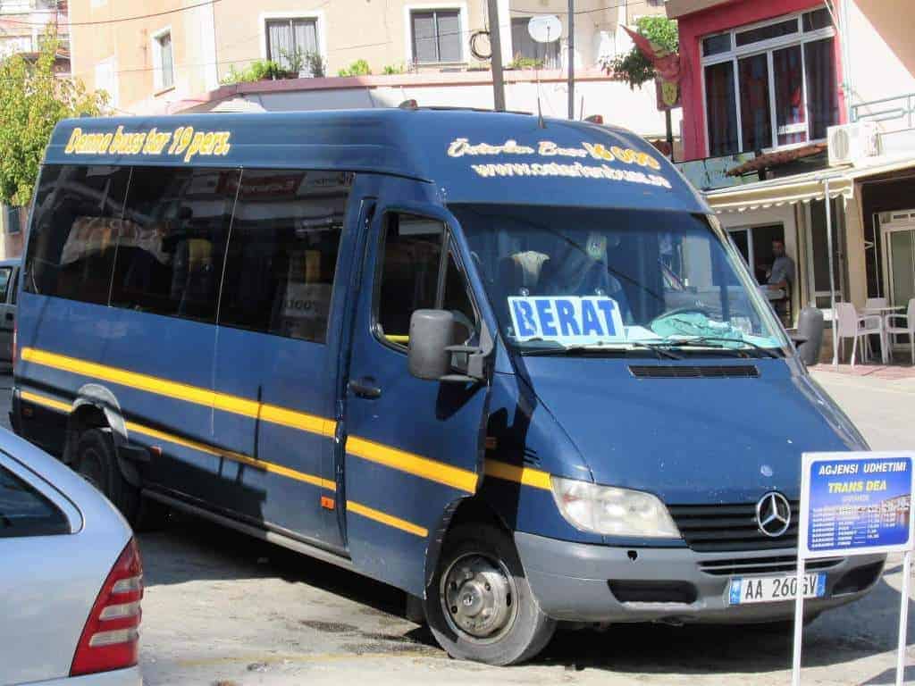 ALBANIAN MINIBUS OR FURGON
