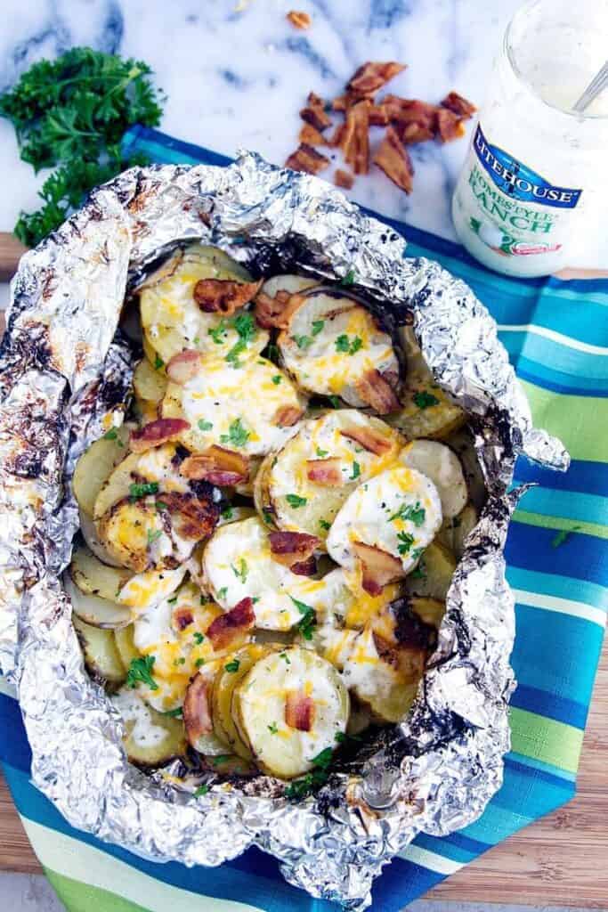 GRILLED POTATOES