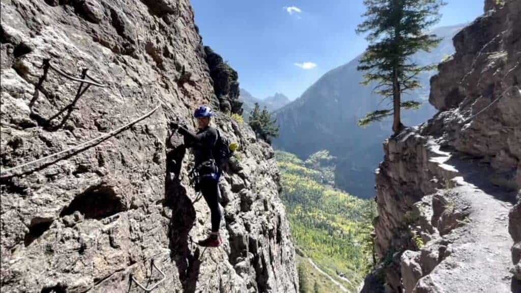 HOW LONG IT TAKES TO DO THE TELLURIDE VIA FERRATA

