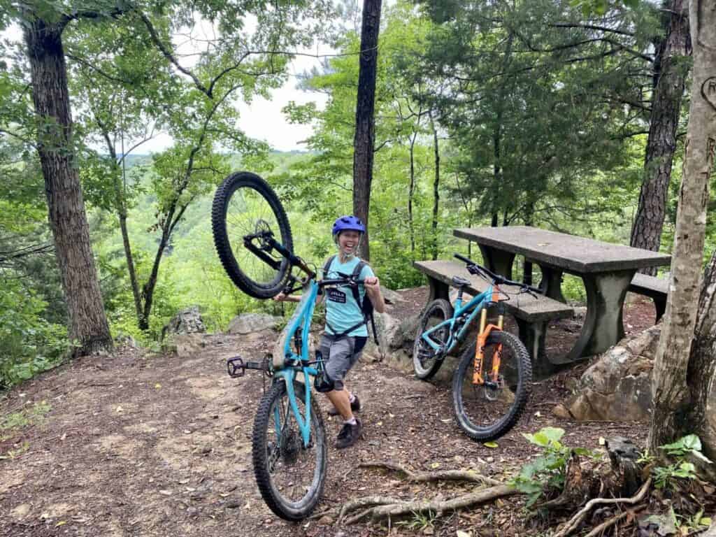 Mountain Biking Chewacla State Park Alabama