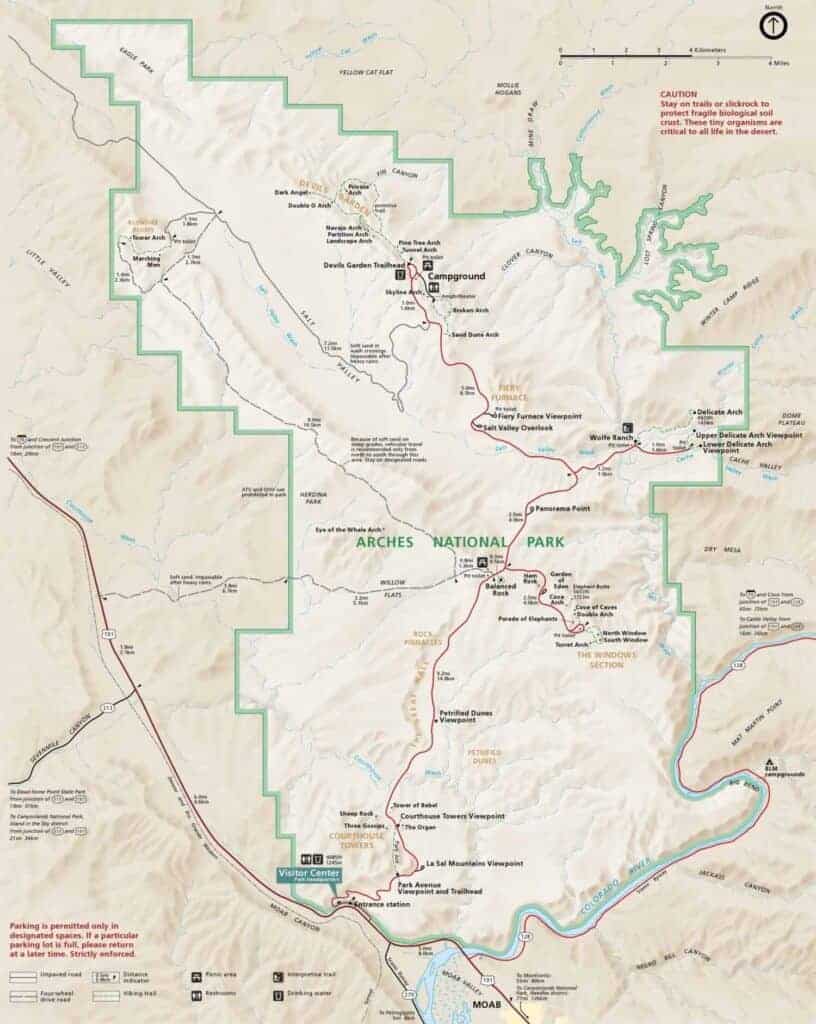 NATIONAL PARK MAP
