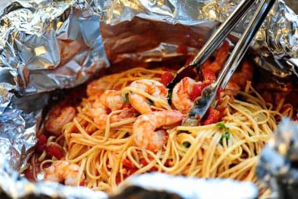 SHRIMP PASTA