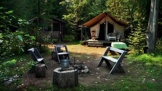 huckleberry tent and breakfast sandpoint