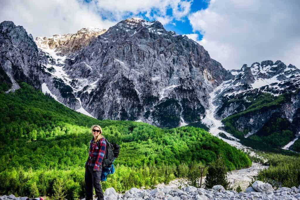 Theth Albania valbona trek