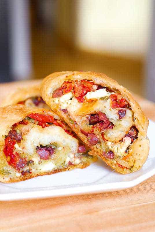 MEDITERRANEAN SUN-DRIED TOMATO, OLIVE AND FETA BREAD