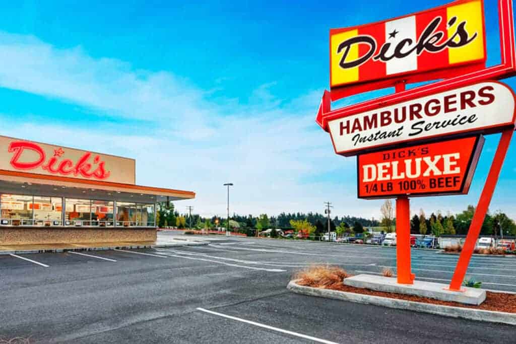 Dicks Drive in in seattle