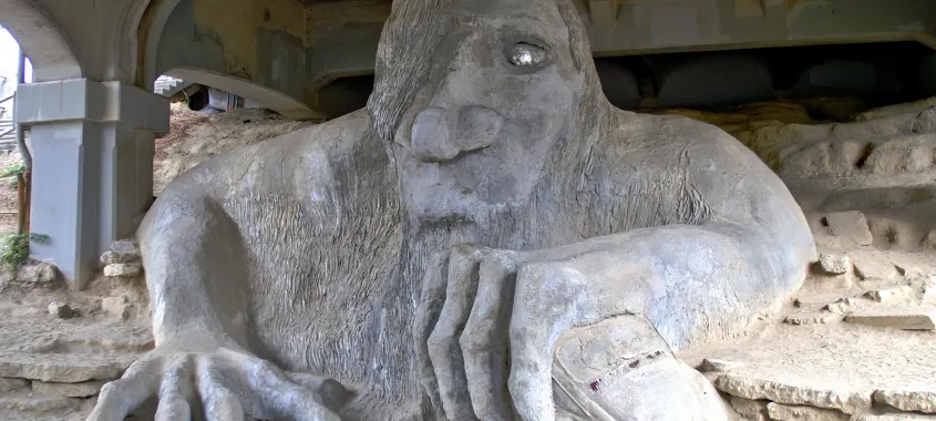 fremont troll in seattle fremont