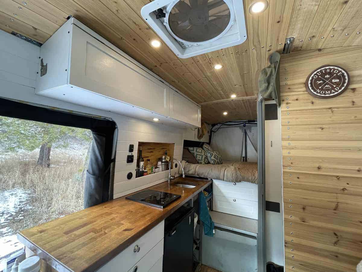 Van 2025 interior storage