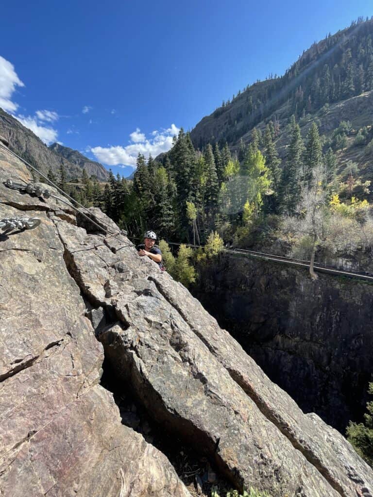 via ferrata ouray views