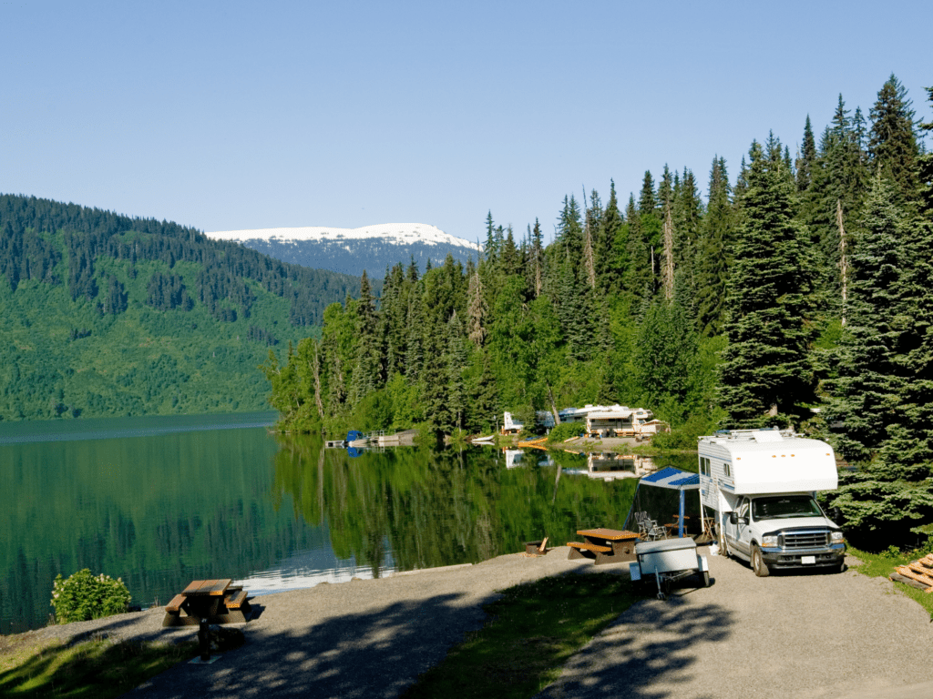 best california lake camping