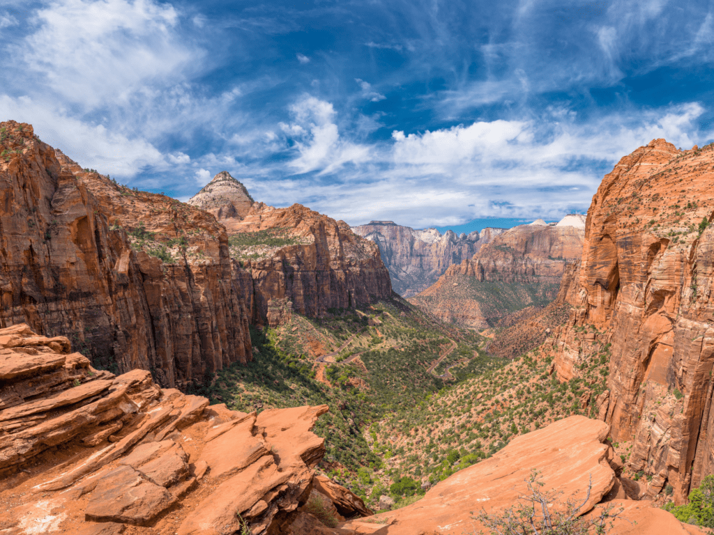 zion national park in march