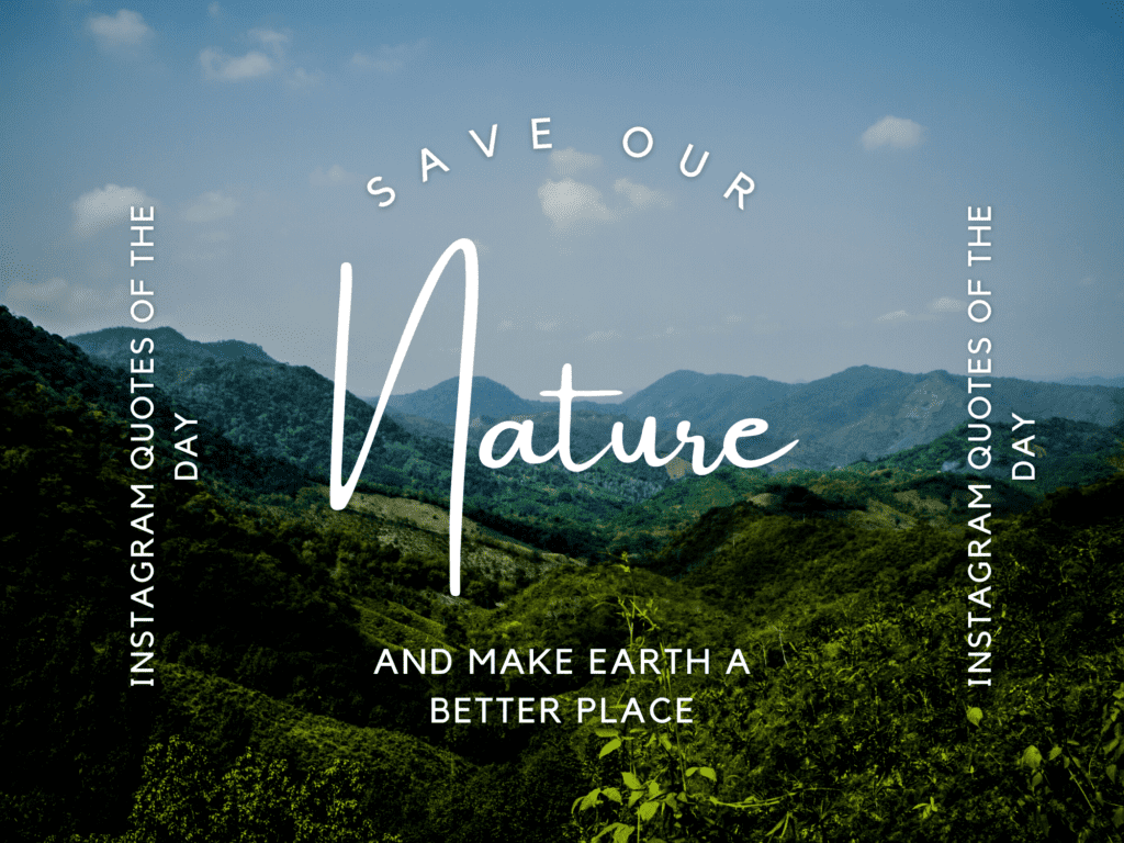 nature quotes for instagram