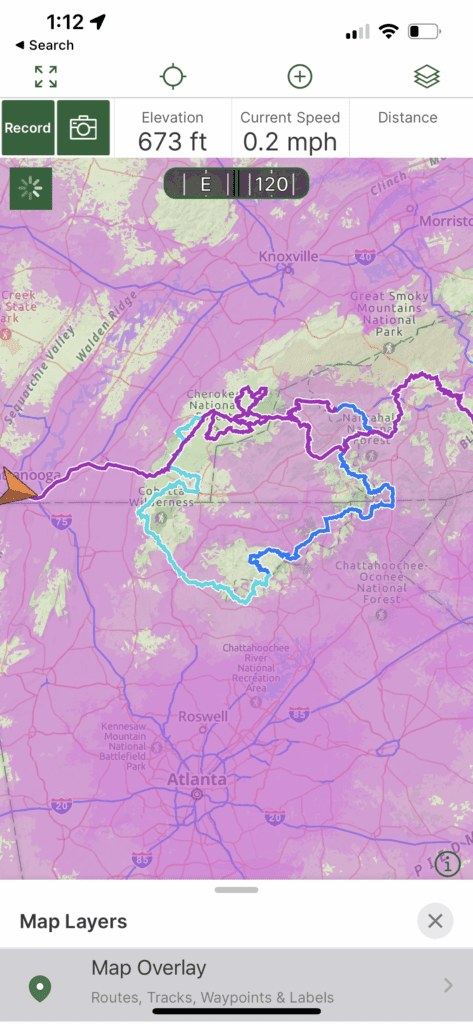 Vanlife cellular service plan map