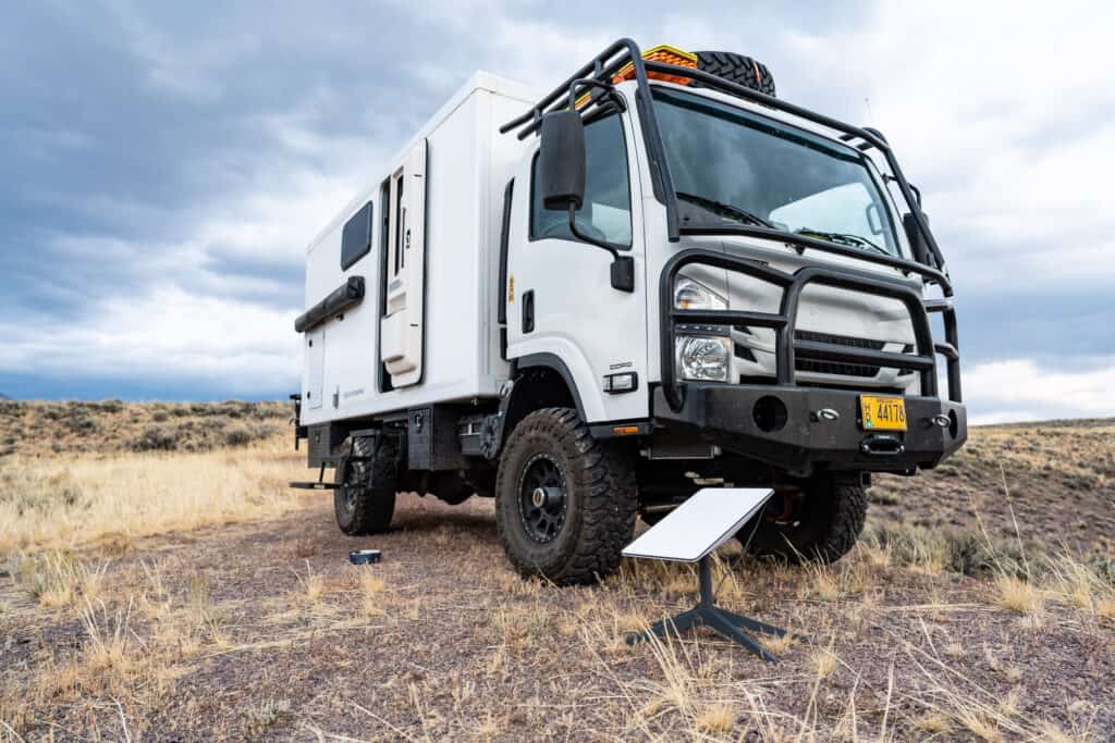Starlink Internet for overland trucks