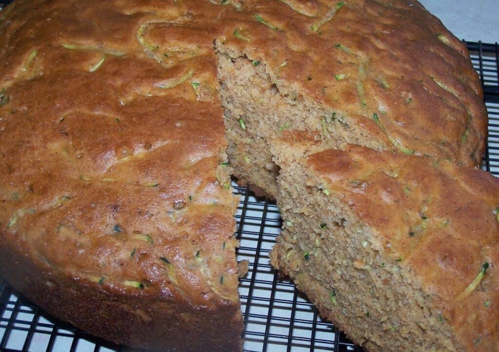 dutch oven zucchini bread