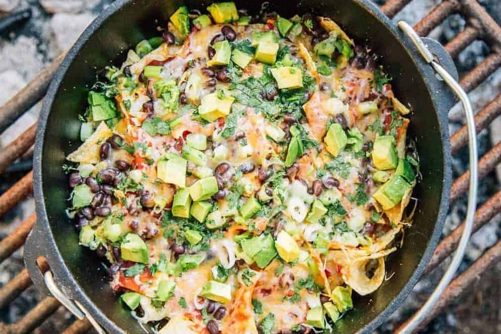 dutch oven nachos recipe