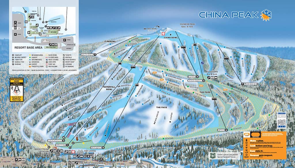 china peak ski area