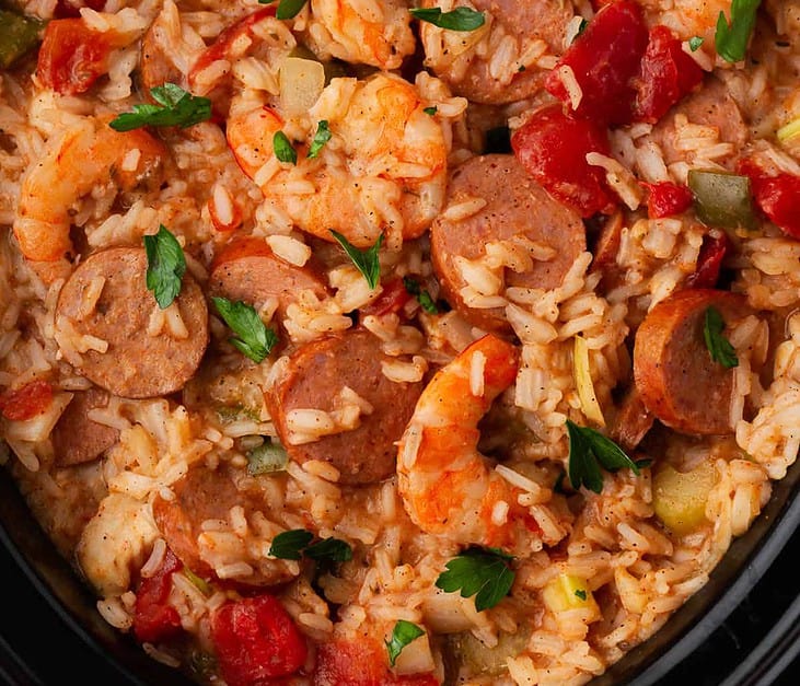 Crockpot Shrimp Jambalaya