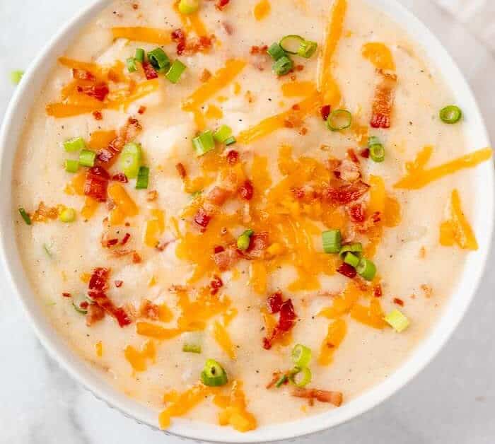 Crockpot Loaded Potato Soup