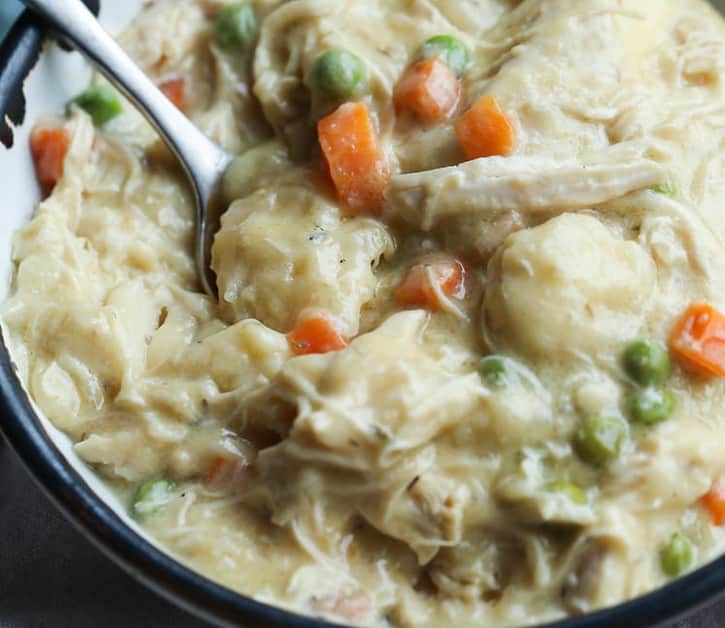 Crockpot Chicken and Dumplings