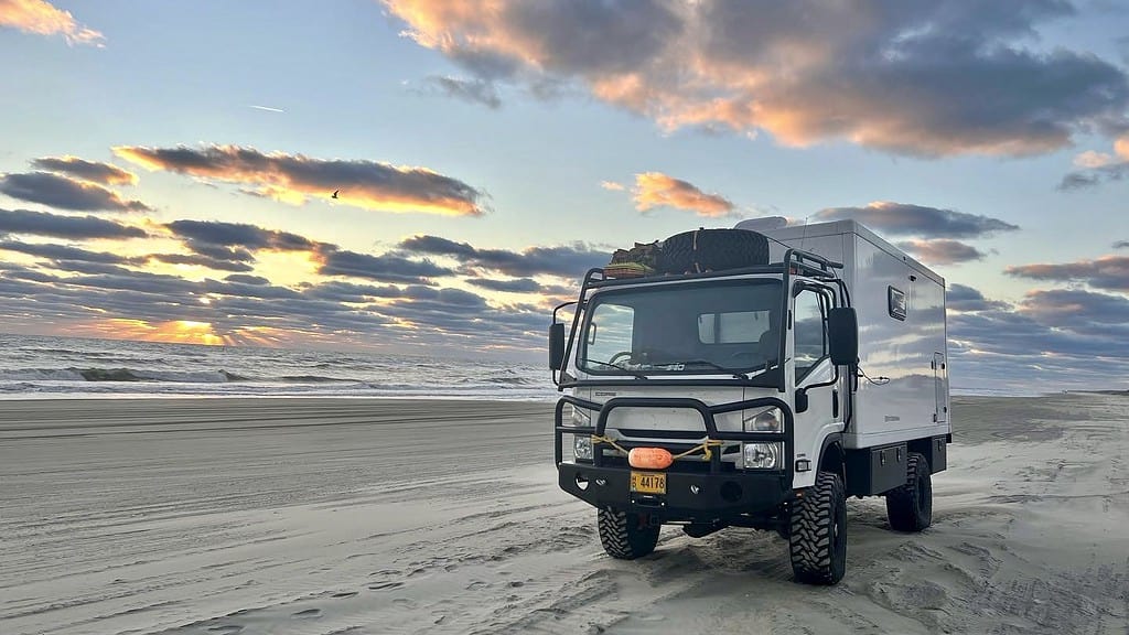 nomadic travel overland vehicle