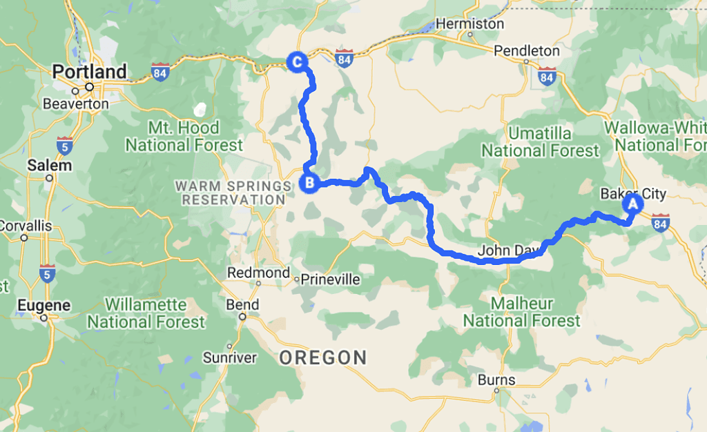 Journey Through Time Scenic Byway portland oregon