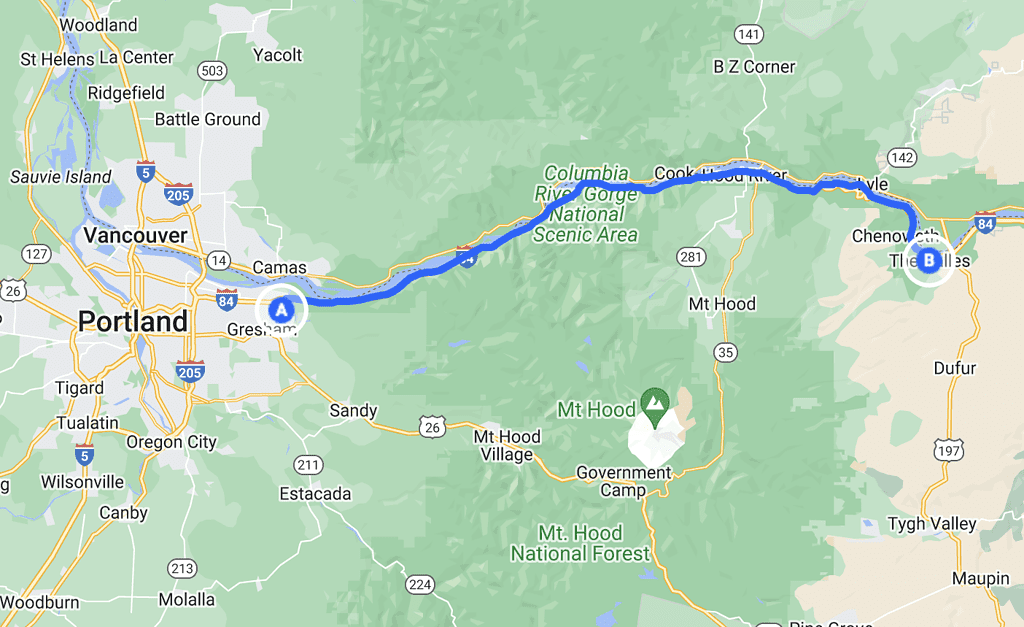 Historic Columbia River Highway portland drives