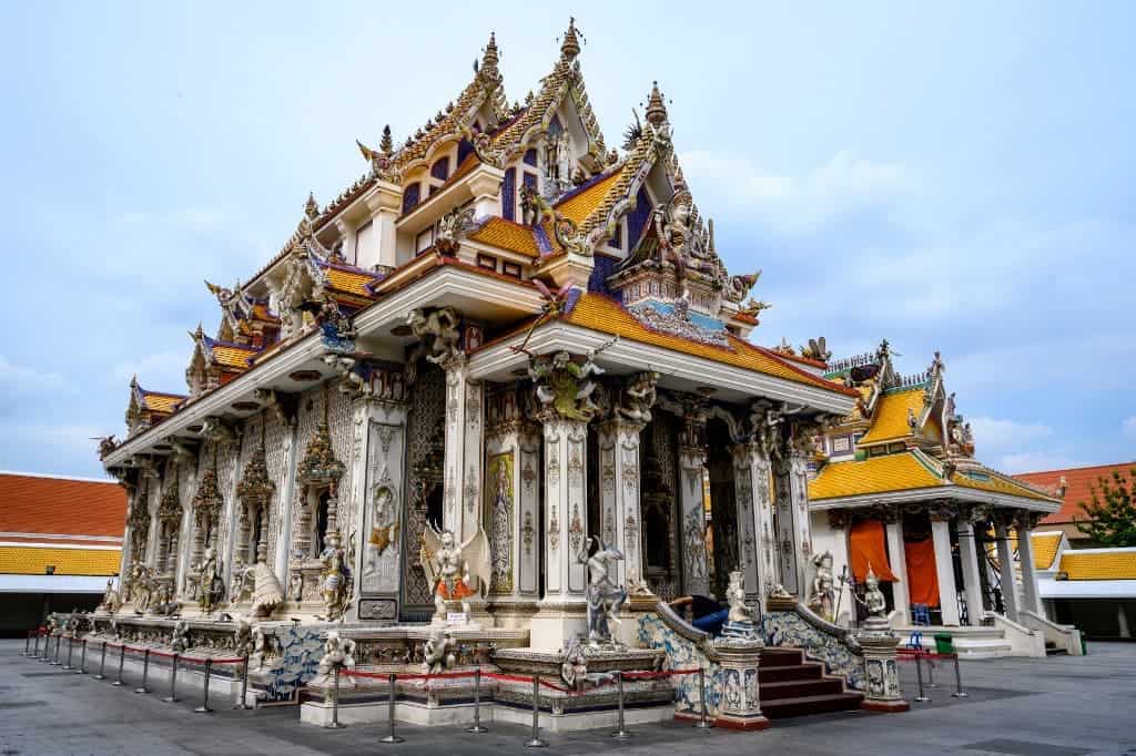 David Beckham Temple bangkok