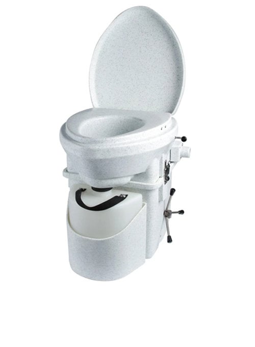 natures head portable composting toilet