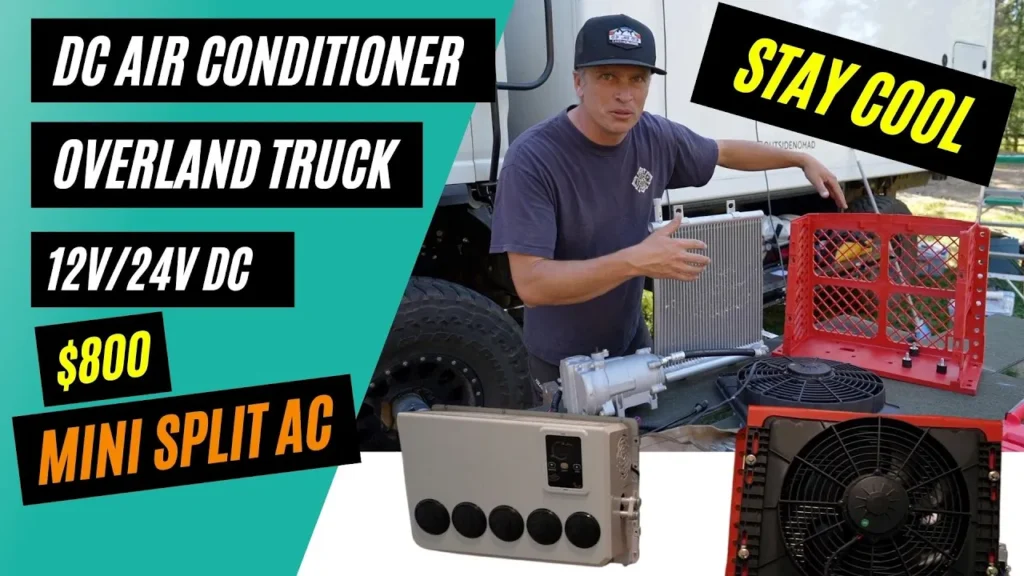 12 volt box truck air conditioner install part 1