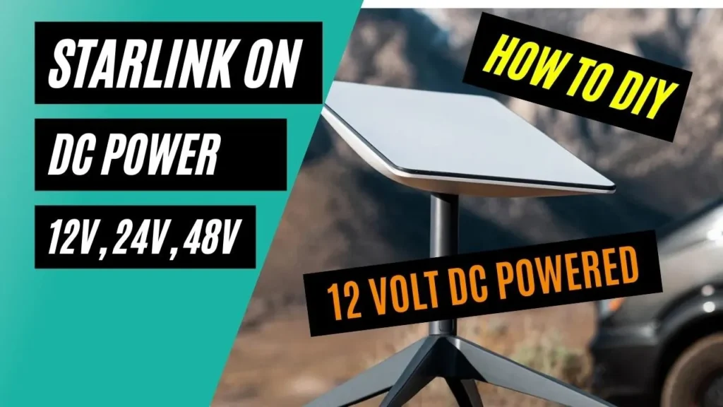 starlink 12 volt conversion