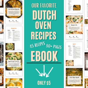 camping dutch oven recipes ebook